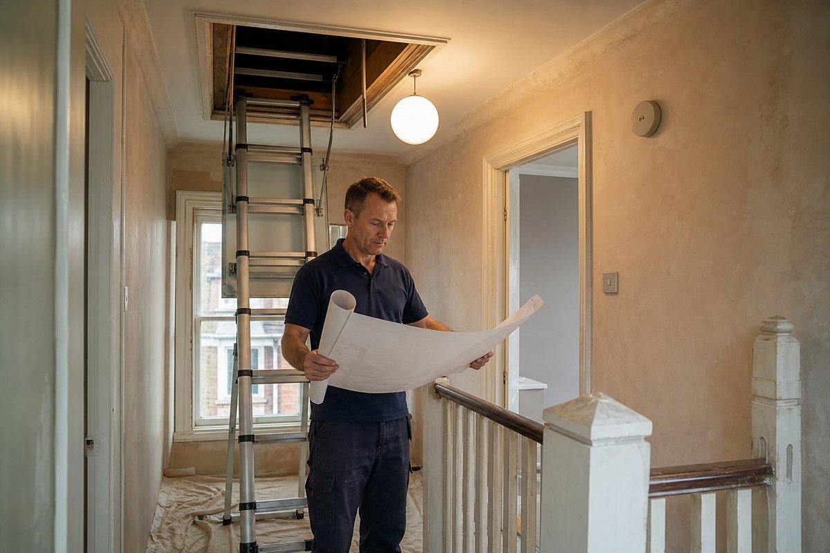 Loft conversion site survey in Southend-on-Sea