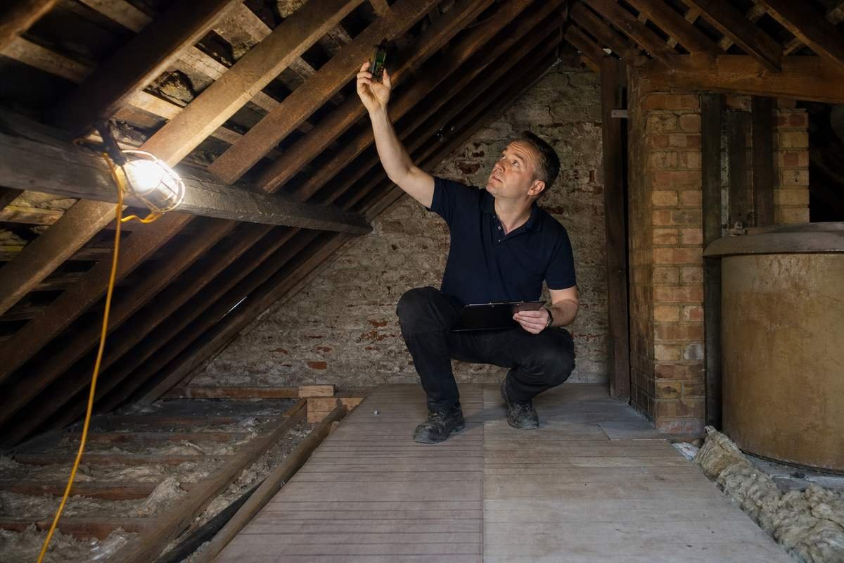 Loft conversion head height survey in Southend-on-Sea
